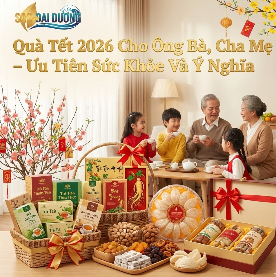 Quà Tết 2026 Cho Ông Bà, Cha Mẹ – Ưu Tiên Sức Khỏe Và Ý Nghĩa