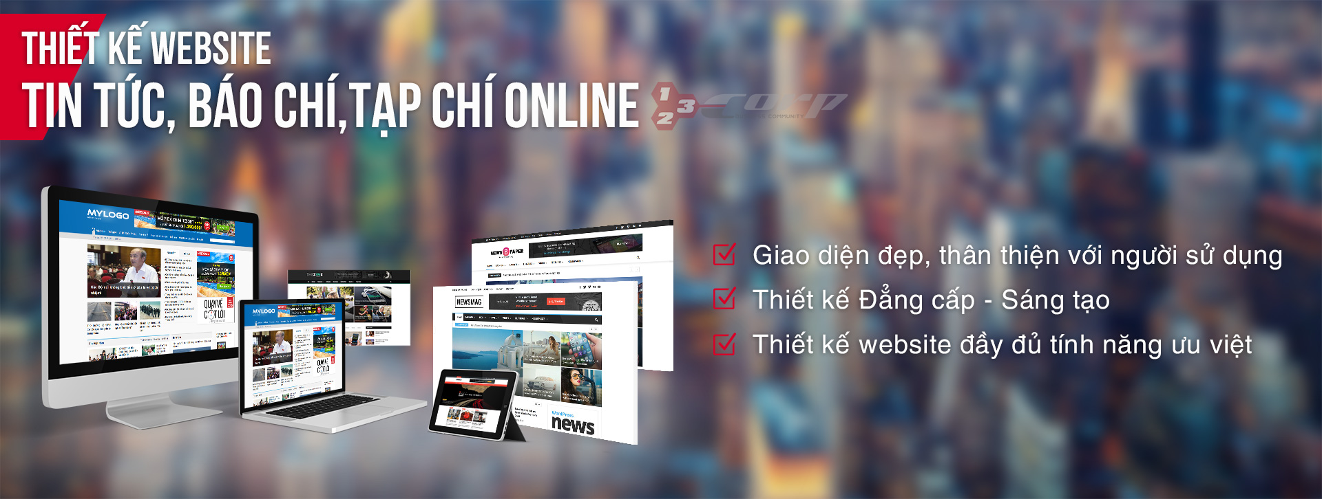 thiết kế web tin tức tại Đà Nẵng