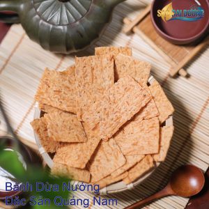 Bánh dừa nướng - Đặc sản Quảng Nam