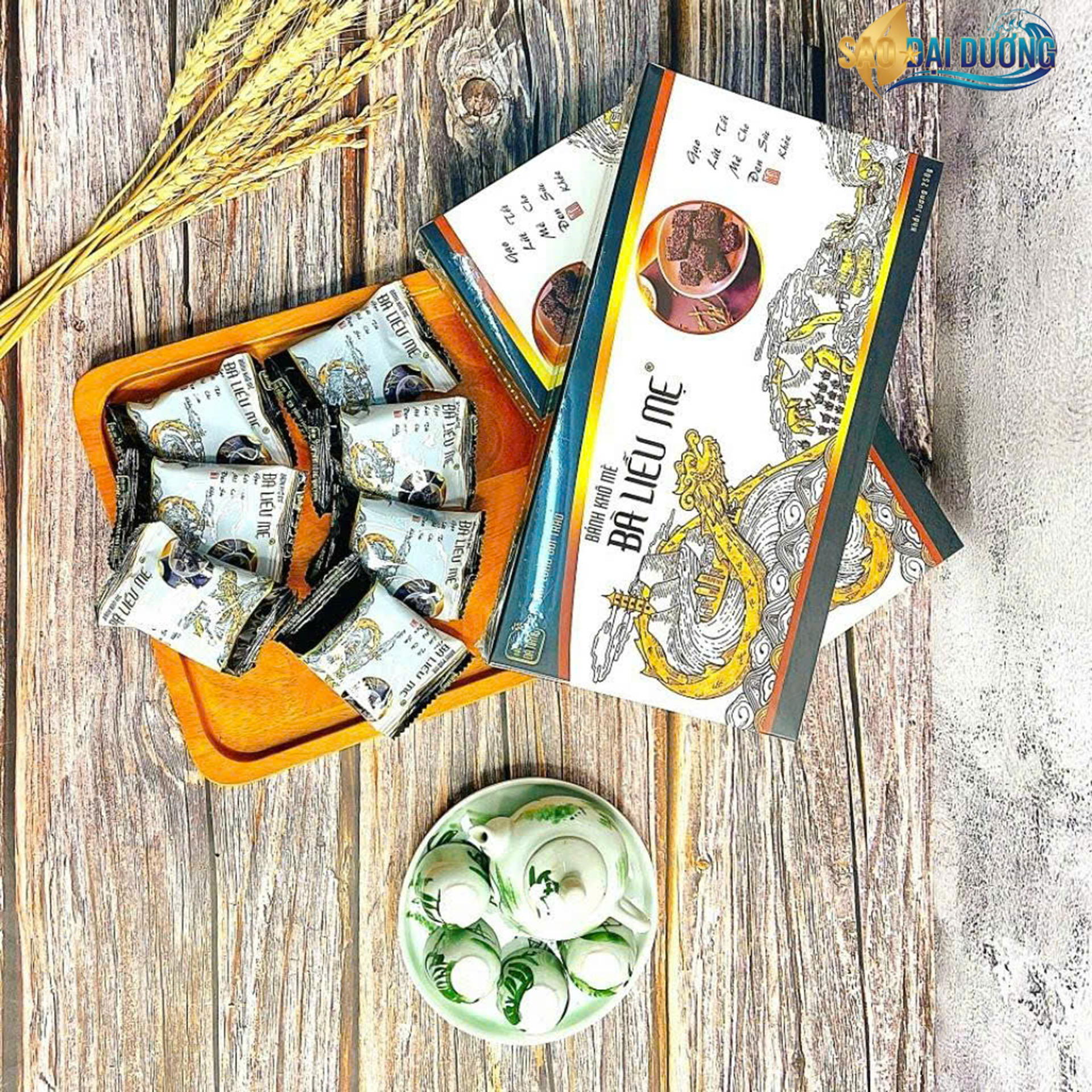 Bánh khô mè Bà Liễu Mẹ - Đặc sản Đà Nẵng