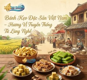Bánh Kẹo Đặc Sản Việt Nam – Hương Vị Truyền Thống Từ Làng Nghề