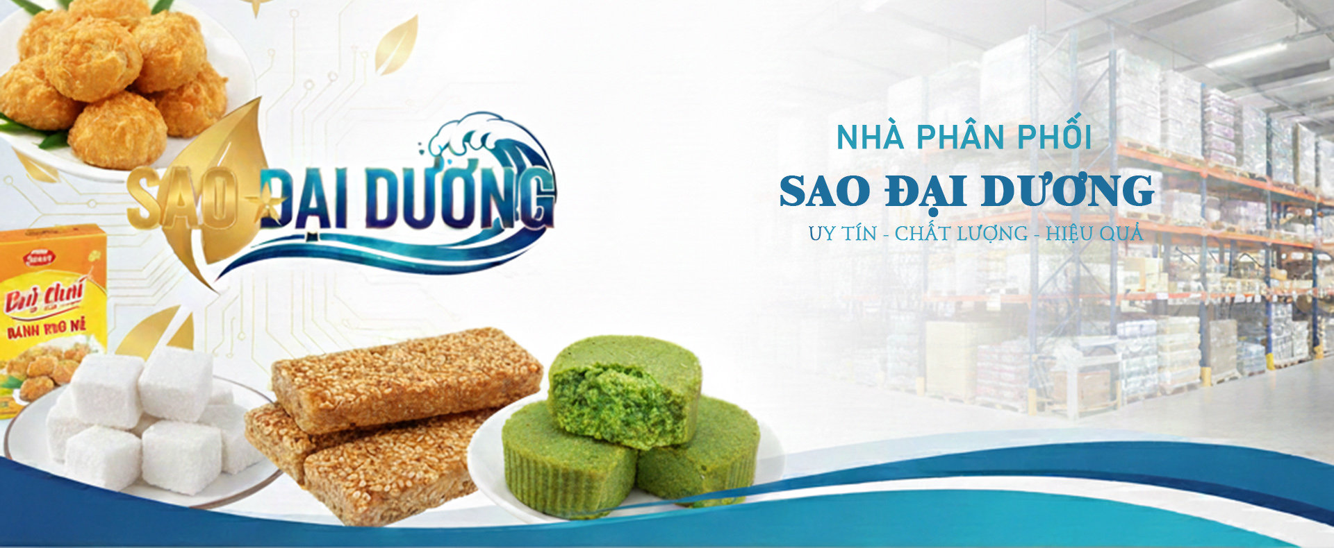 Nhà phân phối bánh kẹo đặc sản - nông sản Sao Đại Dương