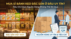 Mua Sỉ Bánh Kẹo Đặc Sản Ở Đâu Uy Tín? Tiêu Chí Chọn Nguồn Hàng Không Thể Bỏ Qua
